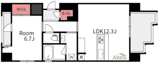 【間取り】 | SHUNKI江戸堀