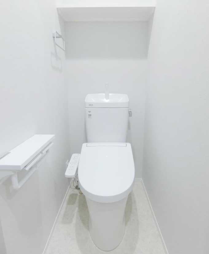 スペーシア池尻大橋　ペット相談　駅近　敷金0　礼金0のトイレ