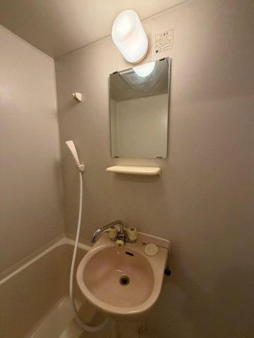 ブロスコート住吉の洗面所