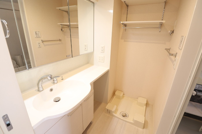 パークサイドⅢの洗面所