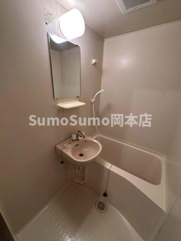 ブロスコート住吉の洗面所|使いやすい洗面所です