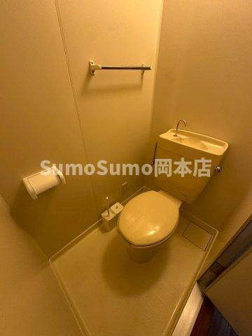 ブロスコート住吉のトイレ|トイレです