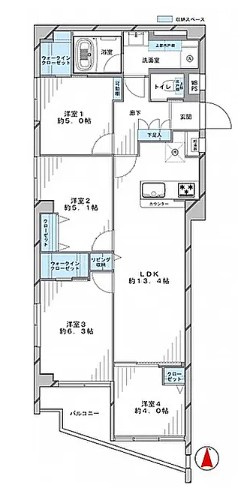 【間取り】 | 東小金井シティーハウス