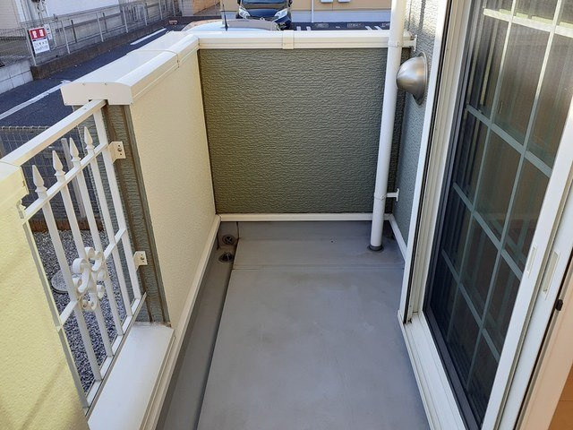 グリーンサイドⅡのバルコニー