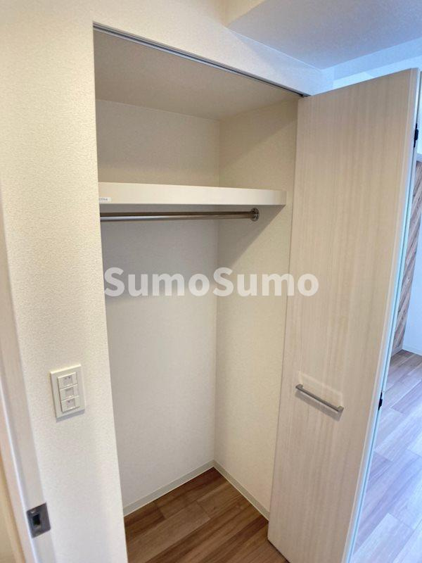 プレサンス谷町九丁目ディセオの収納