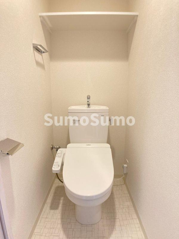 プレサンス谷町九丁目ディセオのトイレ