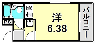 ベルトピア西宮Ⅰの間取り