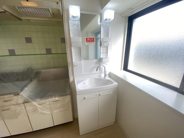 フリックコート深江の洗面所