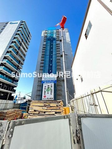 大阪市西淀川区歌島１丁目の賃貸マンションの外観|外観もきれいです