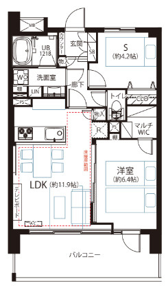 【間取り】 | イニシア墨田押上 | ～間取図～