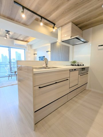 【キッチン】 | イニシア墨田押上 | ～食器洗浄乾燥機付のキッチン写真～