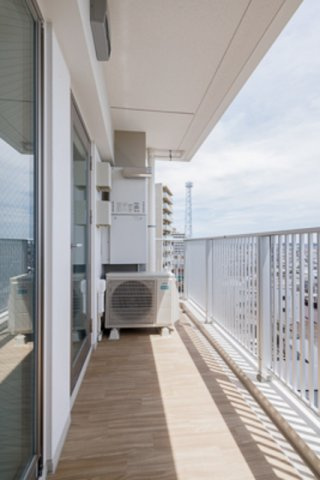 パークアクシス市川のバルコニー|※写真は同タイプ住戸です。