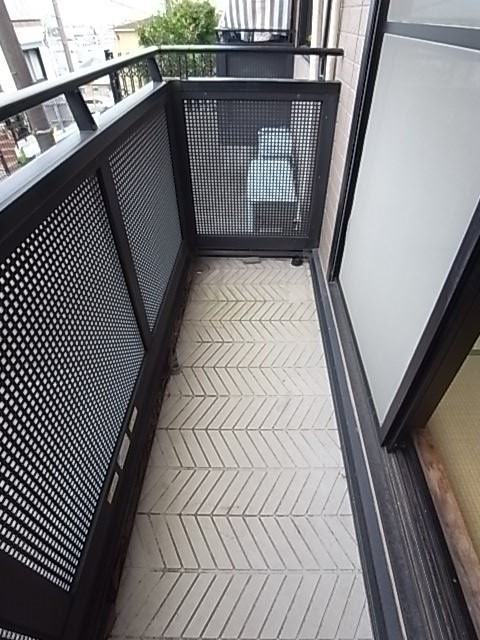 メゾン上町のバルコニー|バルコニー付きです