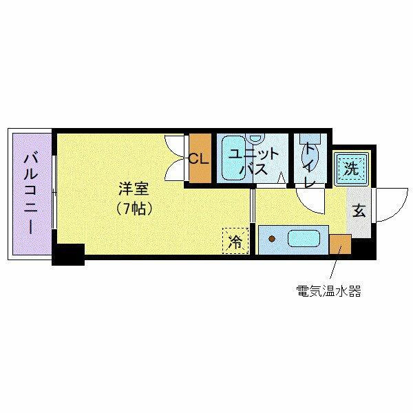 ブラントゥール恵比寿の間取り| 