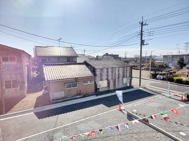 【展望】 | 比企郡吉見町東野第２０　全３棟　２号棟 | バルコニーからの眺望です