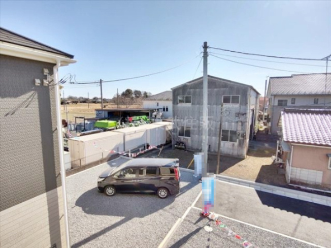 【展望】 | 比企郡吉見町東野第２０　全３棟　２号棟 | 2階からの眺望です