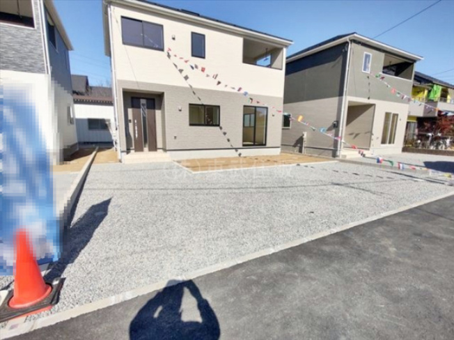 【駐車場】 | 比企郡吉見町東野第２０　全３棟　２号棟 | カースペース３台可