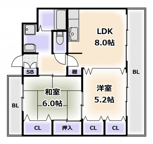 【間取り】 | グローリーヨシダ