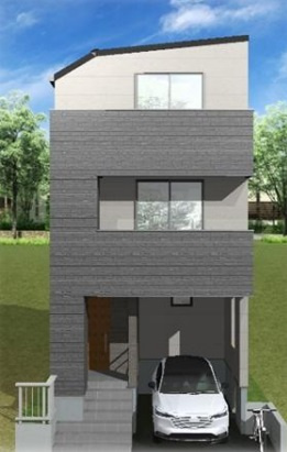 【外観パース】 | 星陵台1丁目　新築戸建　2区画　