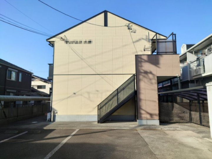 売一棟アパート　サンパレス小鹿　静岡市駿河区小鹿の外観|全6戸の1棟売アパートです！