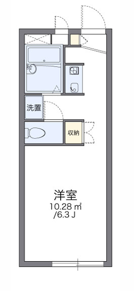 レオパレス武庫之荘の間取り