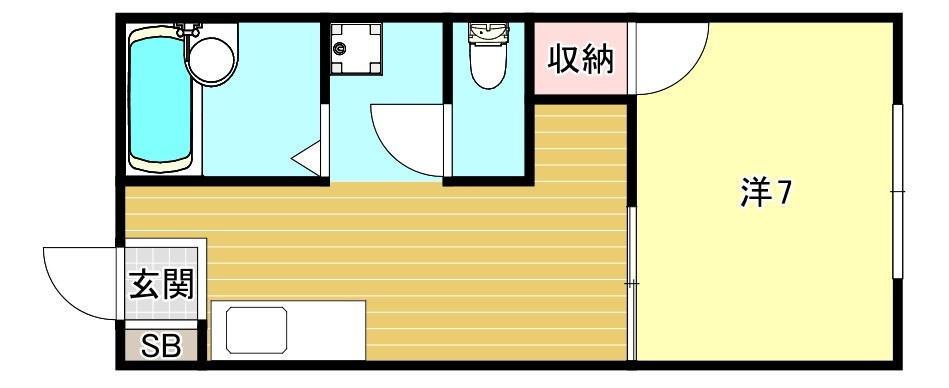 ルシエール平野C棟の間取り