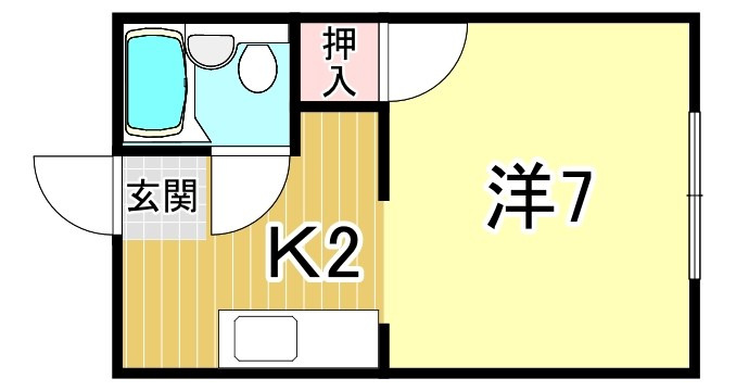 ルシエール平野B棟の間取り