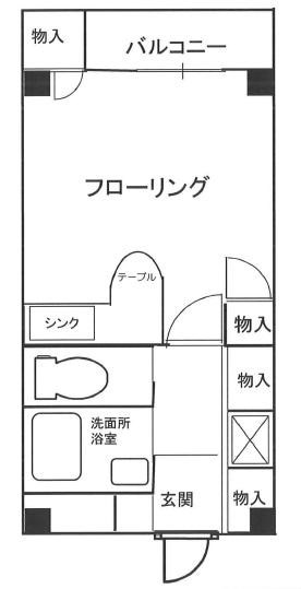 リンケージⅡの間取り