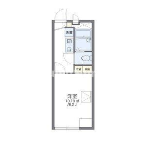 レオパレスクレール籠池の間取り