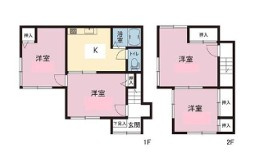 戸塚区深谷町 中古戸建 1580万円の間取り