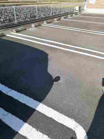 ハッピーセブンの駐車場|駐車場に車を止められます