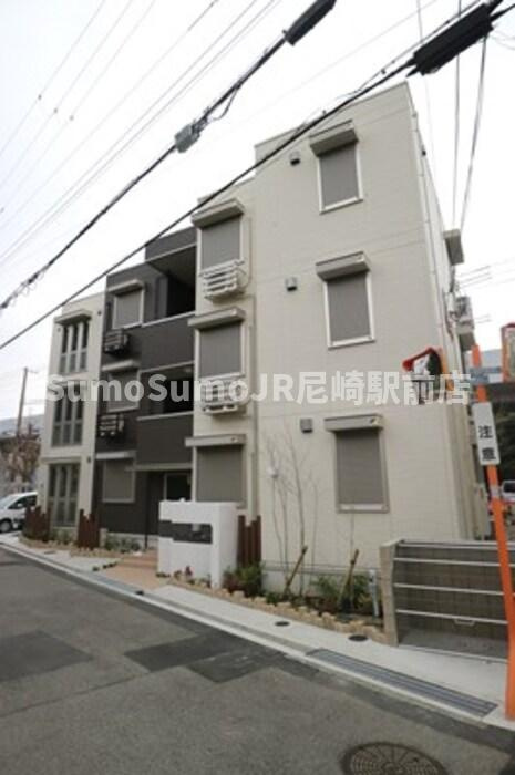 ラシュレ二ノ坪の外観|外観もきれいです