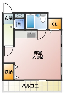 【間取り】 | サンフラット佐藤