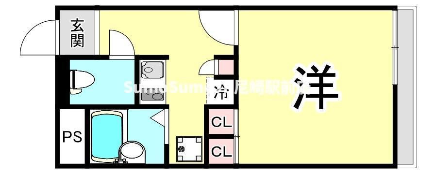 レオパレスみやびの間取り