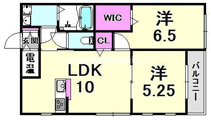 リヴェールの間取り