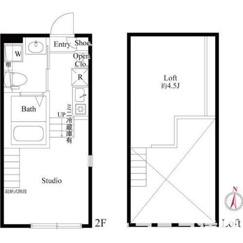 【間取り】 | ハーモニーテラス梅田