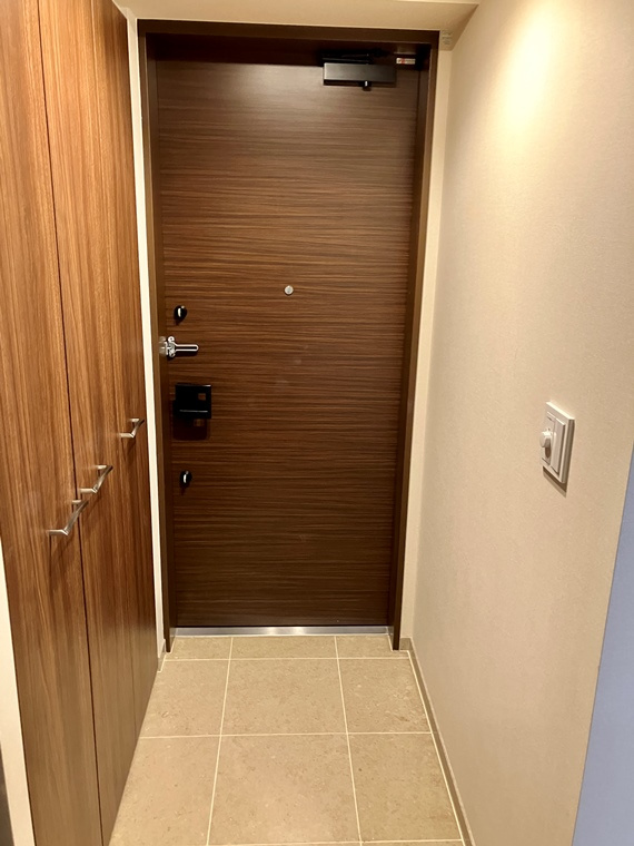 ザ・パークハウス晴海タワーズティアロレジデンスの玄関