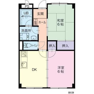 リンピア魚住の間取り