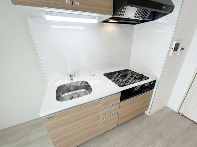 Ooya Harukasのキッチン|ガス3口システムキッチン♪