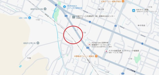 アルファステイツ東今宿　姫新線「播磨高岡駅」徒歩9分の地図