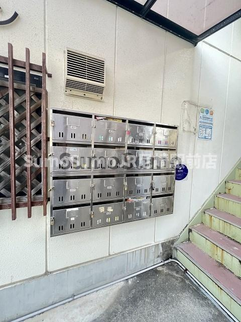 荻野マンションの外観|外観は落ち着いています