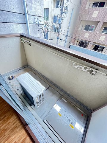 三甲イエムのバルコニー