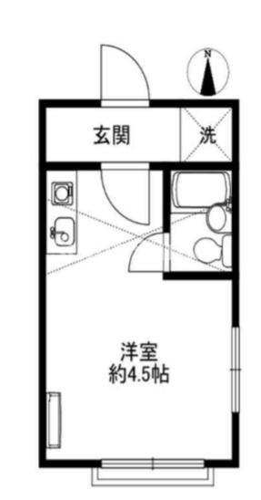 上沢ハイツの間取り