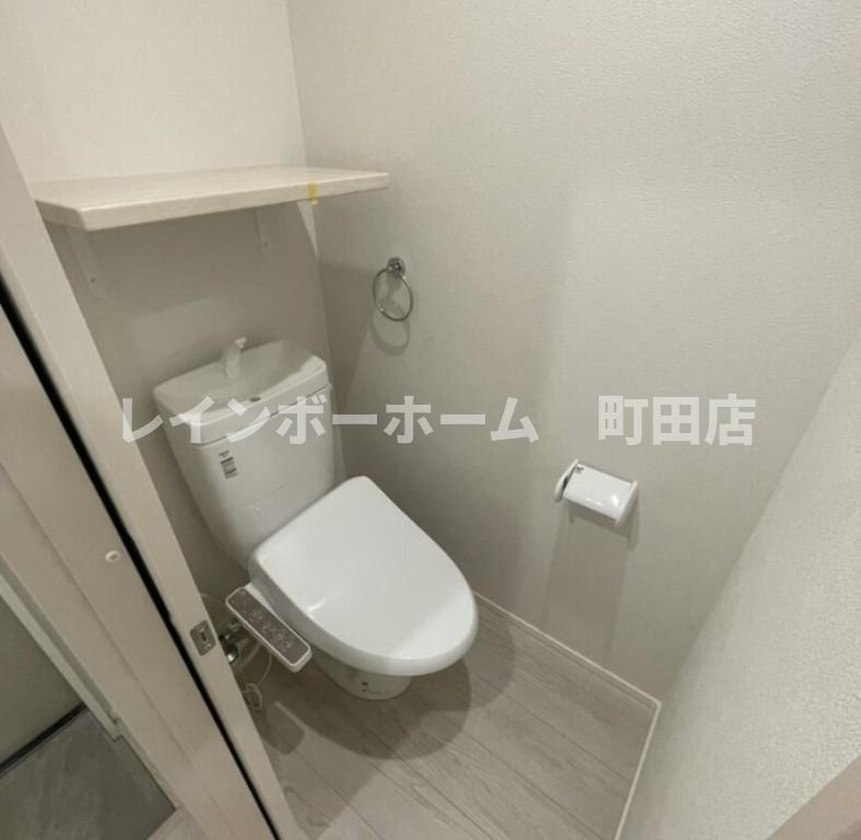 MELDIA矢部※初期費用分割後払いサービス利用可能物件のトイレ