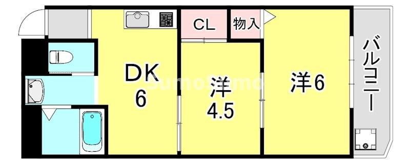 吉本マンションの間取り