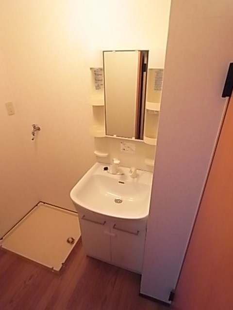大倉山ハイツB棟の洗面所