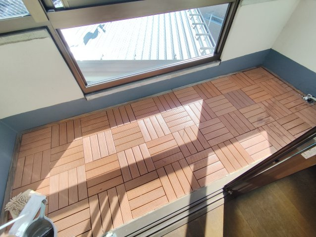 プランドールＭのバルコニー