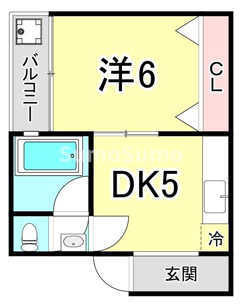 小林マンションの間取り