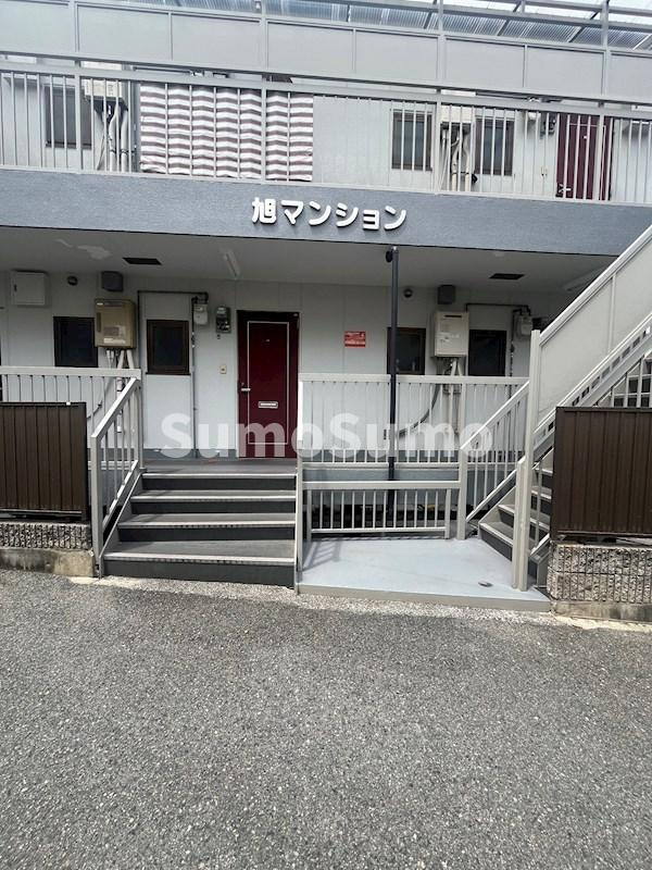 旭マンションの外観|外観は落ち着いています