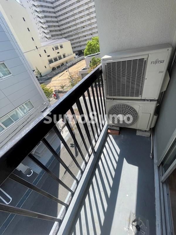 田中マンションのバルコニー